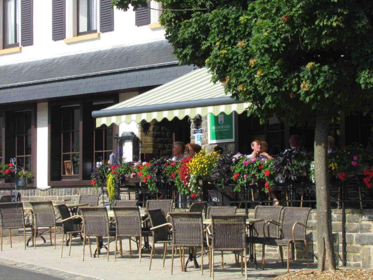 Hotel Restaurant Des Ardennes Hoscheid Exterior foto